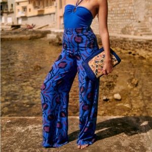 NWT Sezane Tyler Trouser Alta Blue